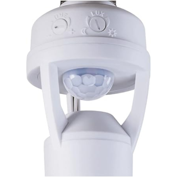 Soquete E27 com Sensor de Presença 360º Luz Bivolt Padrão