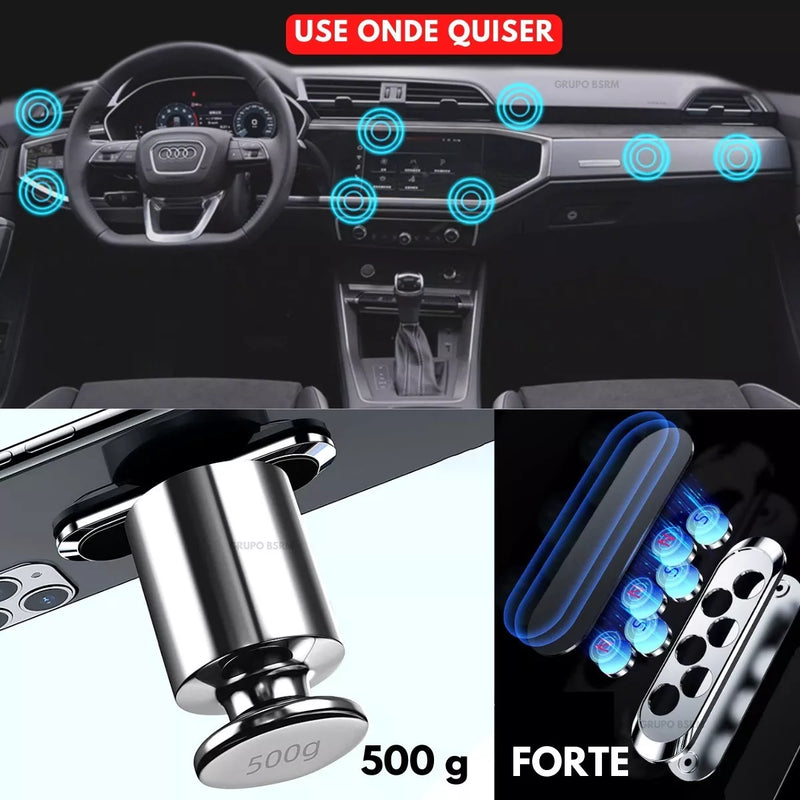 Suporte Magnético Imã Veicular Automotivo Universal Painel