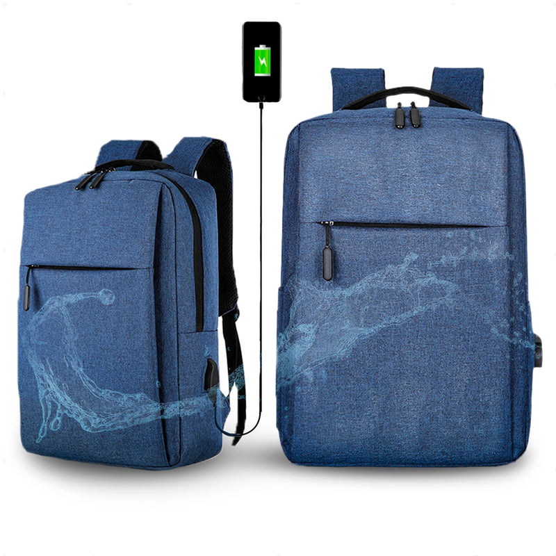 Mochila Executiva Impermeável Notebook 15.6 Azul